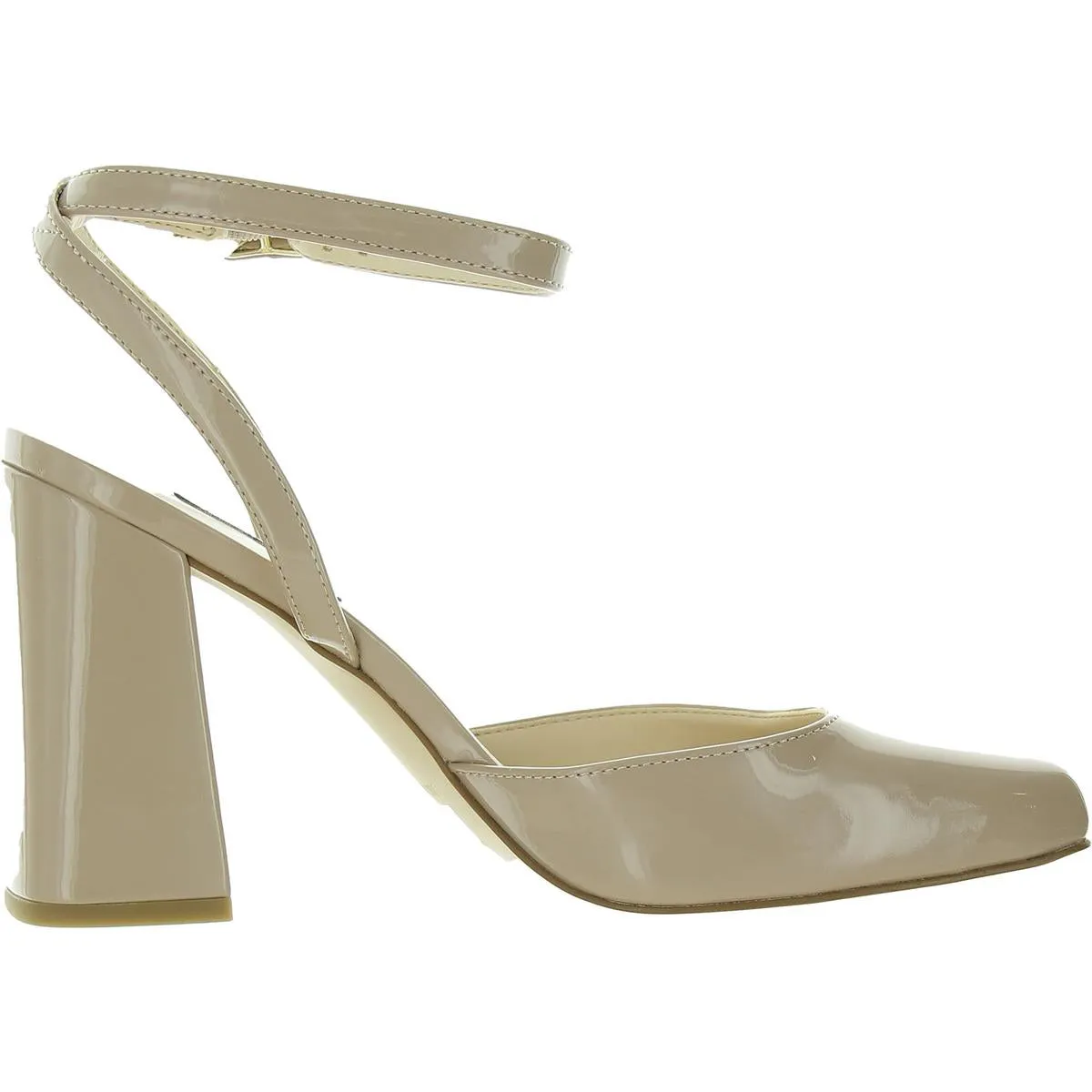 Womens Buckle Manmade Ankle Strap