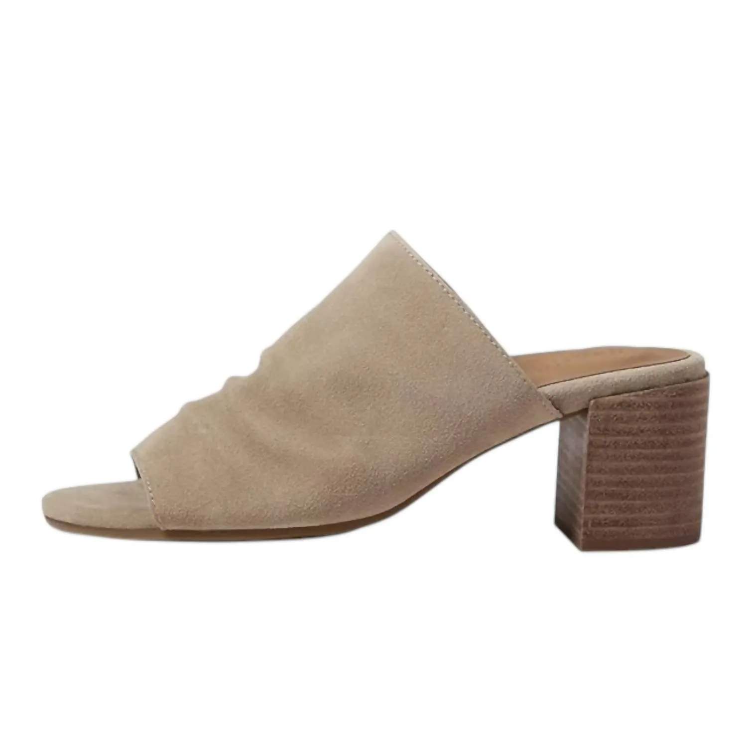 Women's Chas Heel In Mushroom Suede