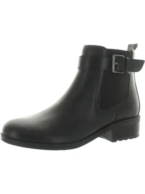 Womens Comfort Insole Faux Leather Ankle Boots