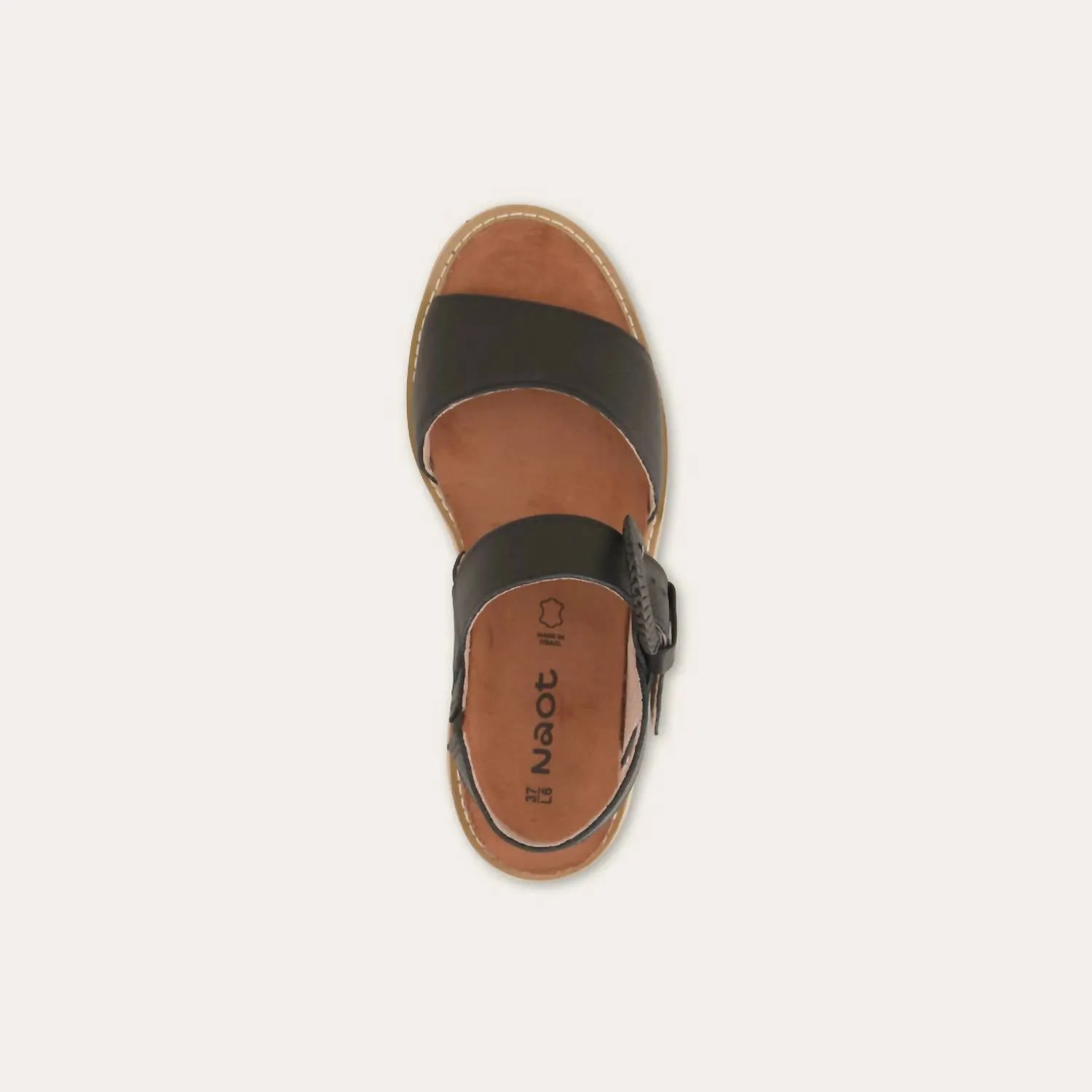 Women's Crepe Sandal - Medium/wide In Black