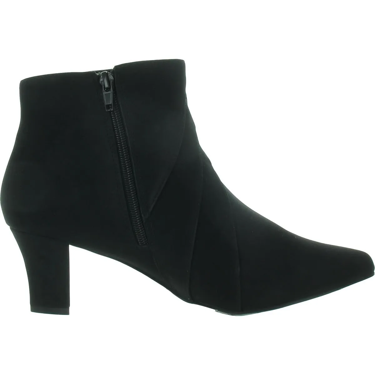 Womens Criss-Cross Manmade Ankle Boots