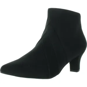 Womens Criss-Cross Manmade Ankle Boots