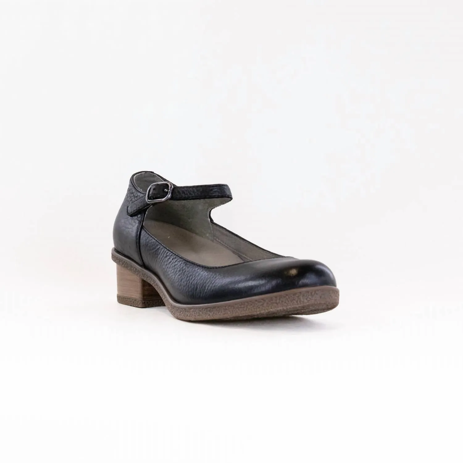 Women's Deena Mary Jane Shoes In Black Tumbled