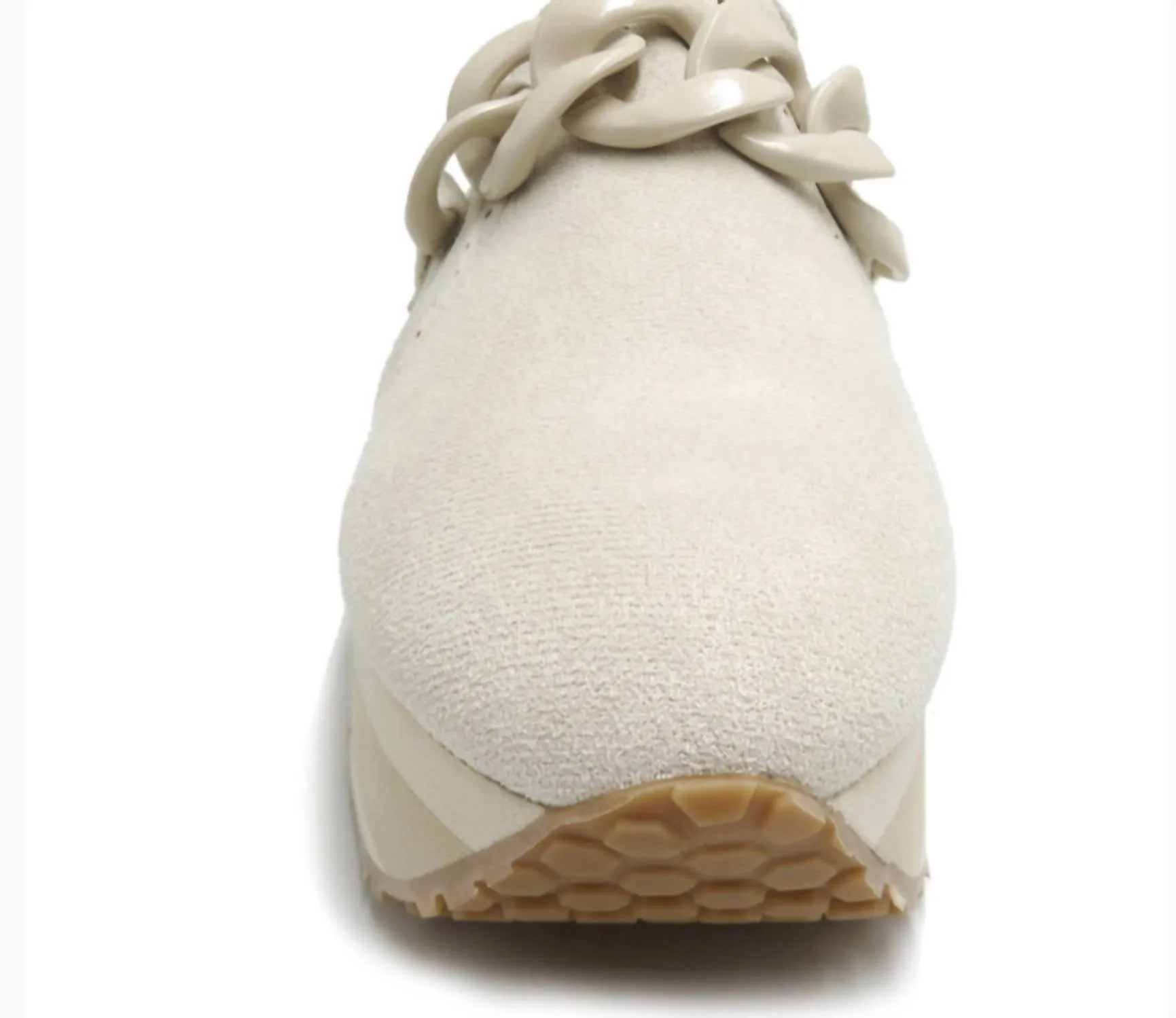 Women's Down Time Slip On Shoes In Ivory Suede