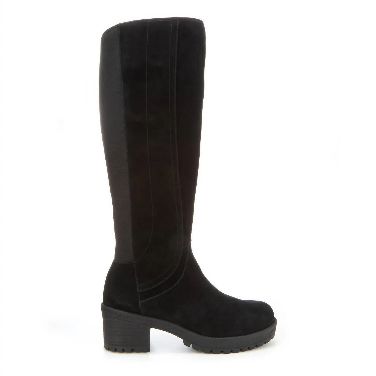 Women's Doyle Waterproof Boots In Dark Brown Suede