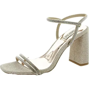 Womens Embellished Ankle Strap