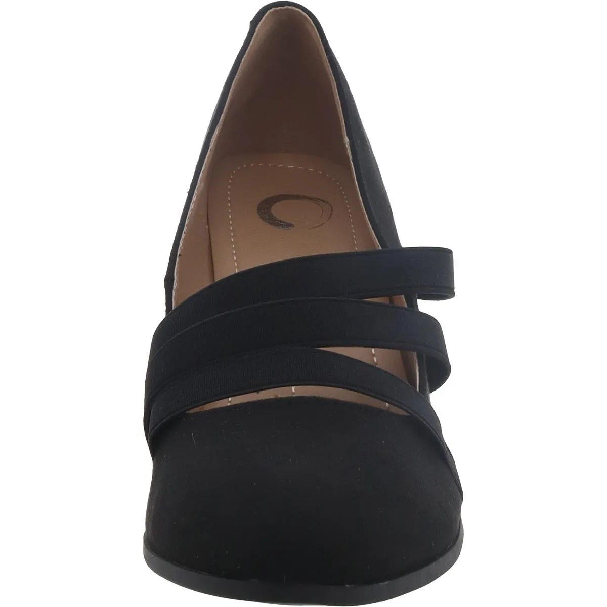 Womens Faux Suede Pointed toe Pumps