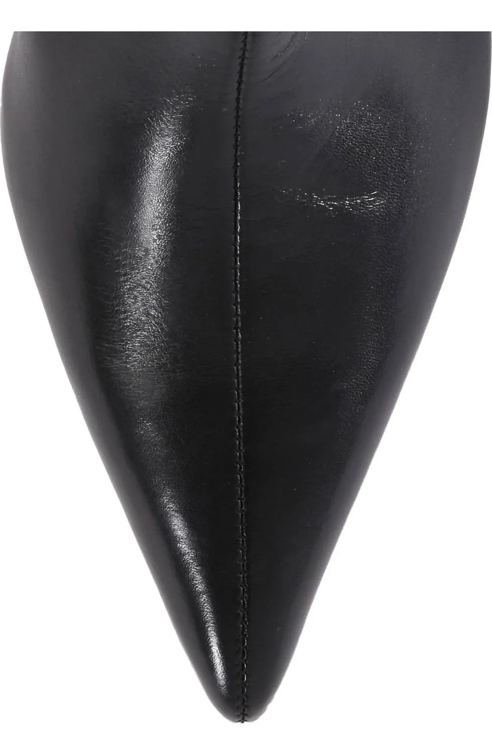 Women's Game Changer Heeled Boot In Black Leather