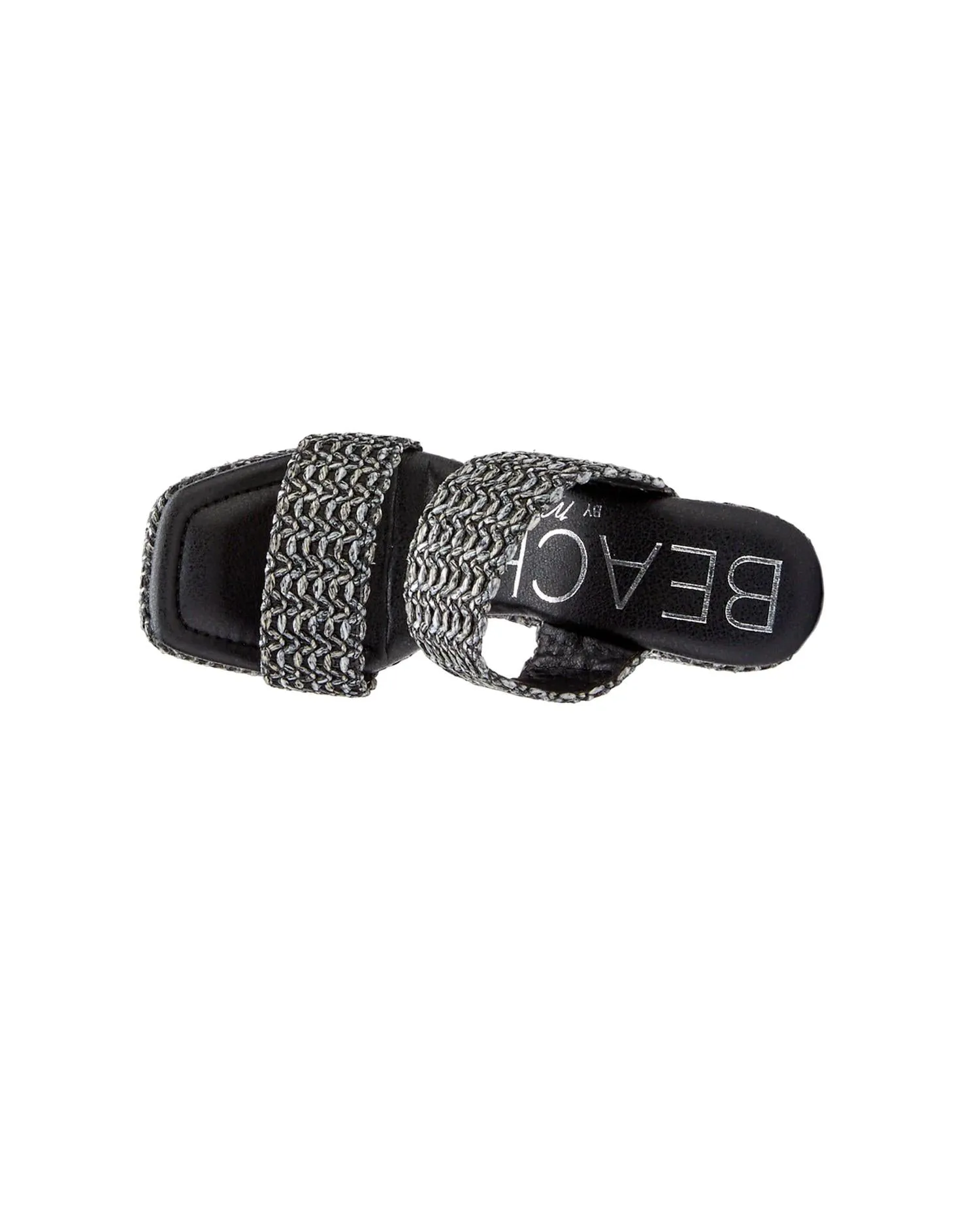 Women's Gem Platform Block Heel In Black
