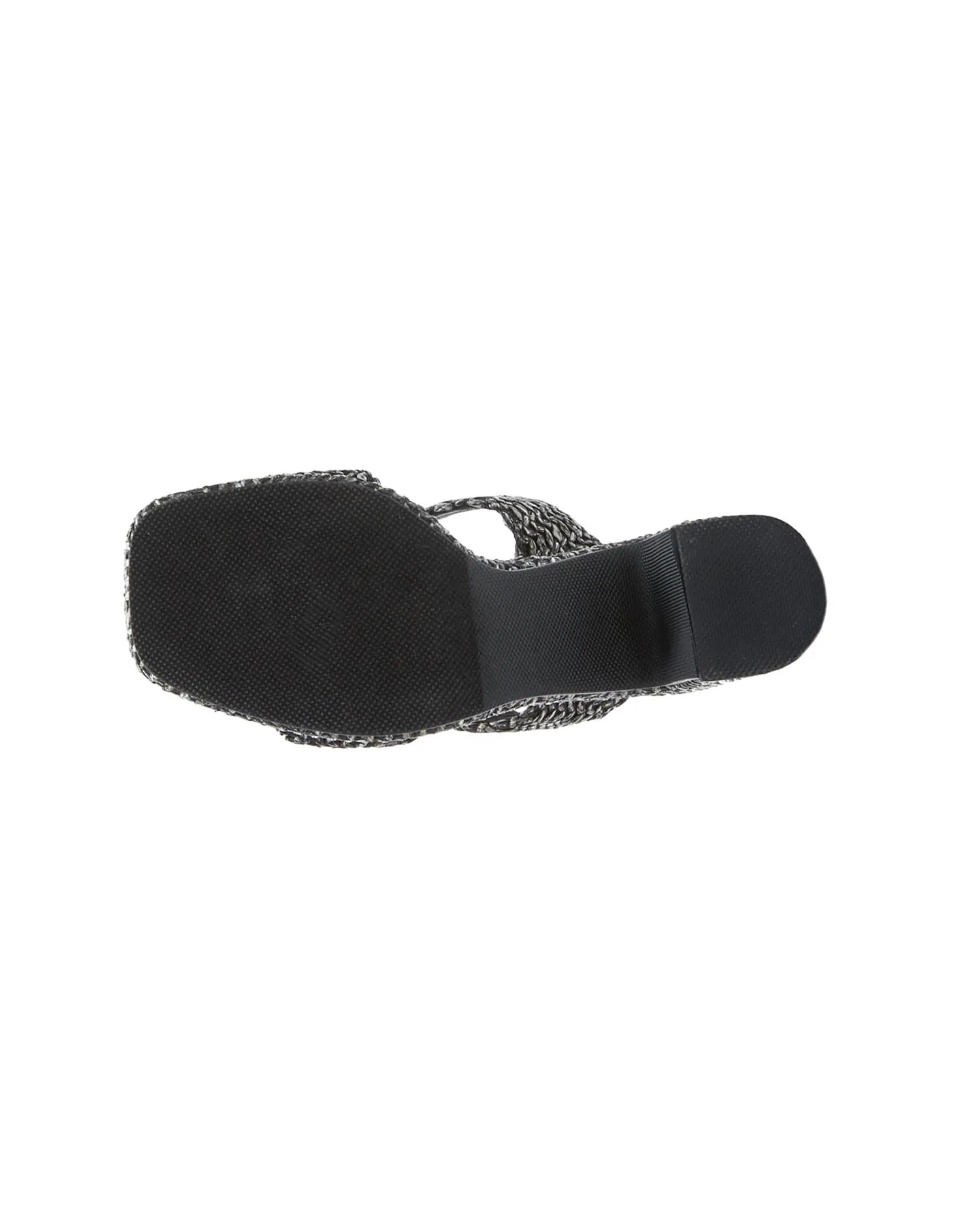 Women's Gem Platform Block Heel In Black