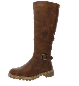 Women's Giddy Up Boots In Cognac Distressed