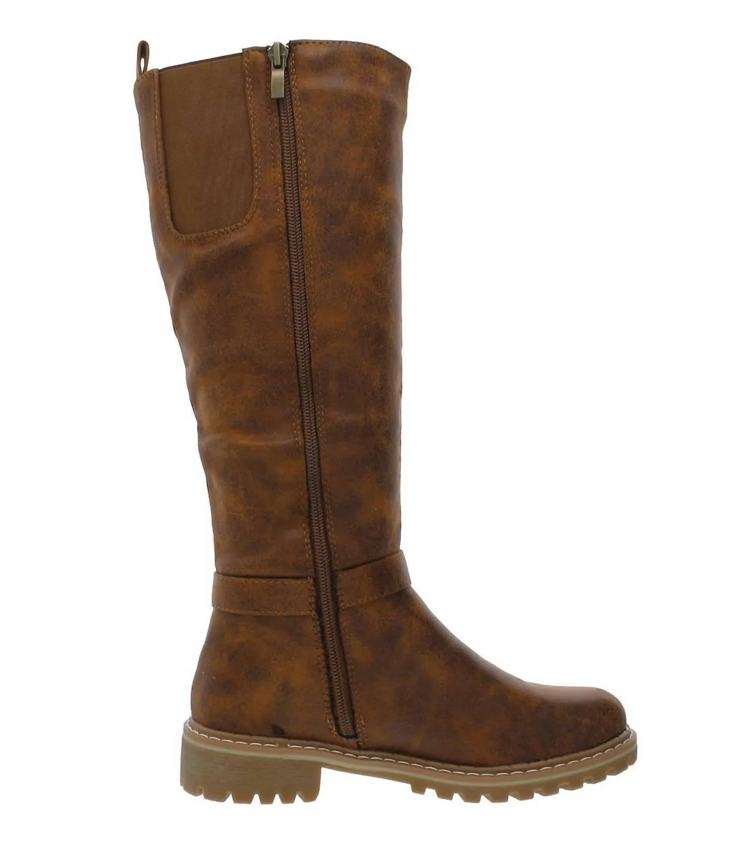 Women's Giddy Up Boots In Cognac Distressed
