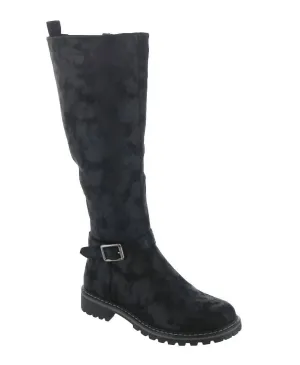 Women's Giddy Up Boots In Distressed Black