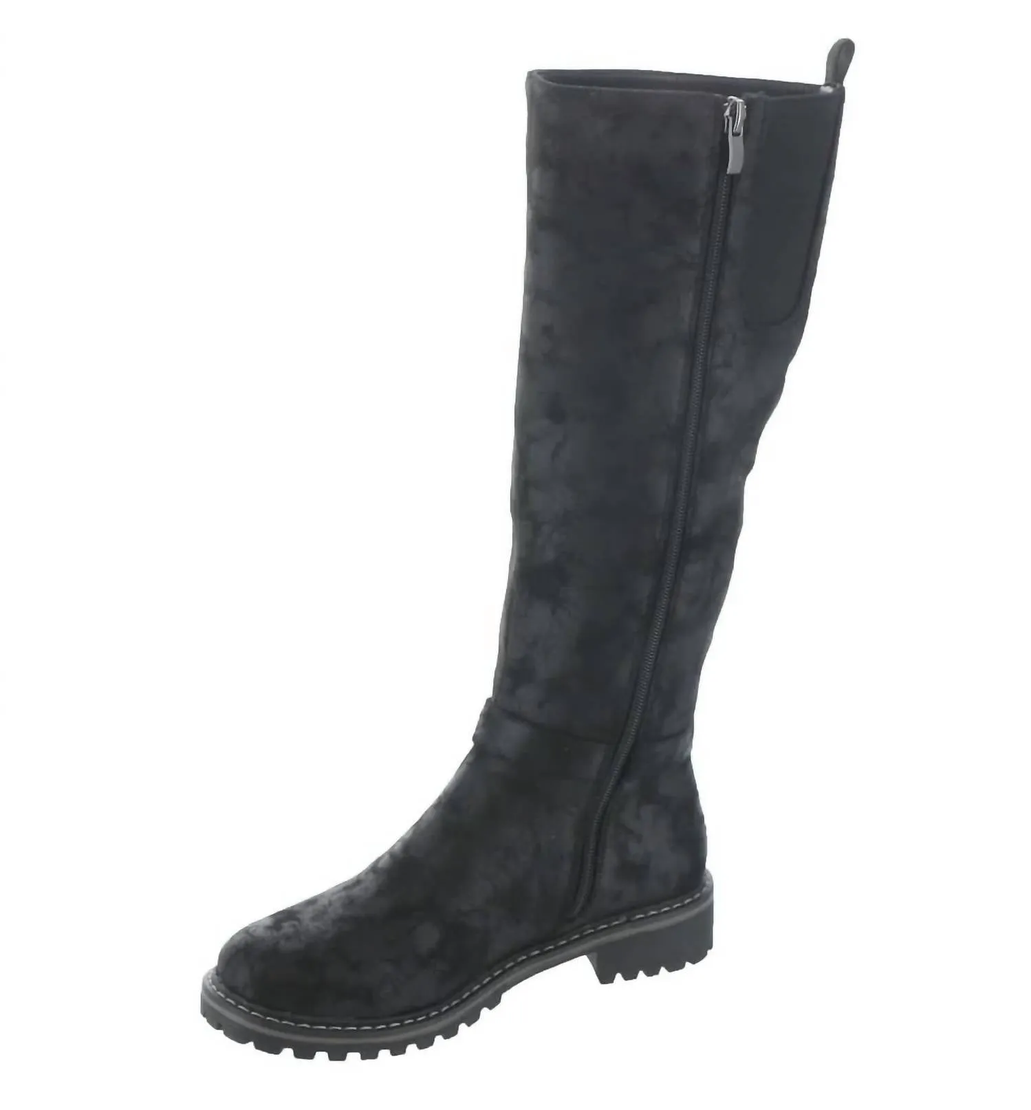 Women's Giddy Up Boots In Distressed Black