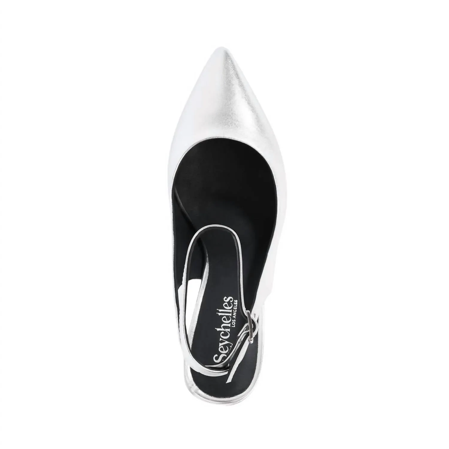 Women's Girl Boss Heel In Silver