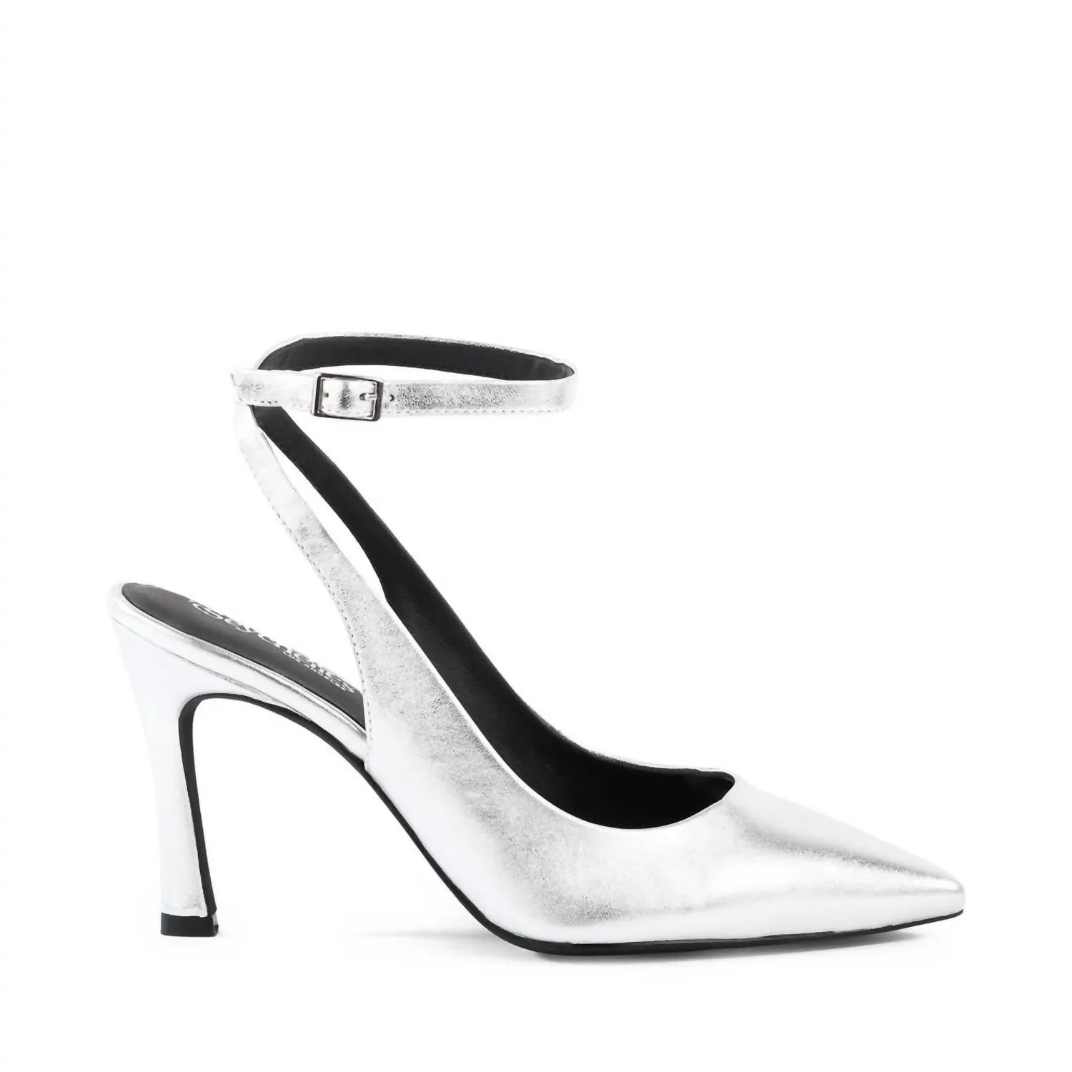 Women's Girl Boss Heel In Silver