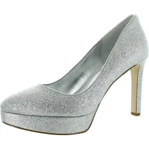 Womens Glitter Platform Heels