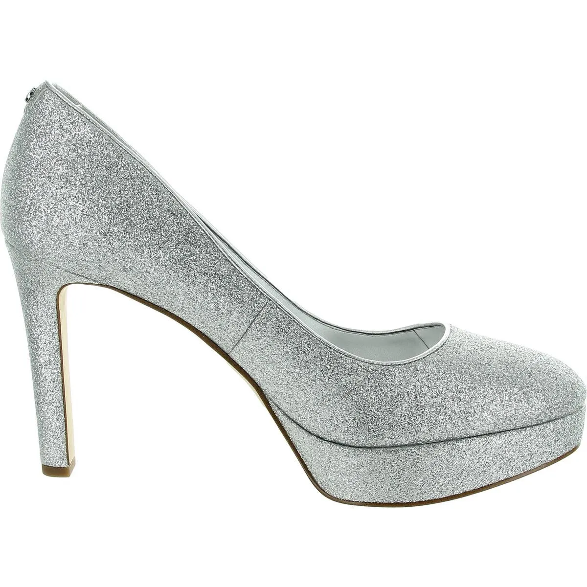 Womens Glitter Platform Heels