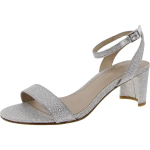 Womens Glitter Slingback Heels