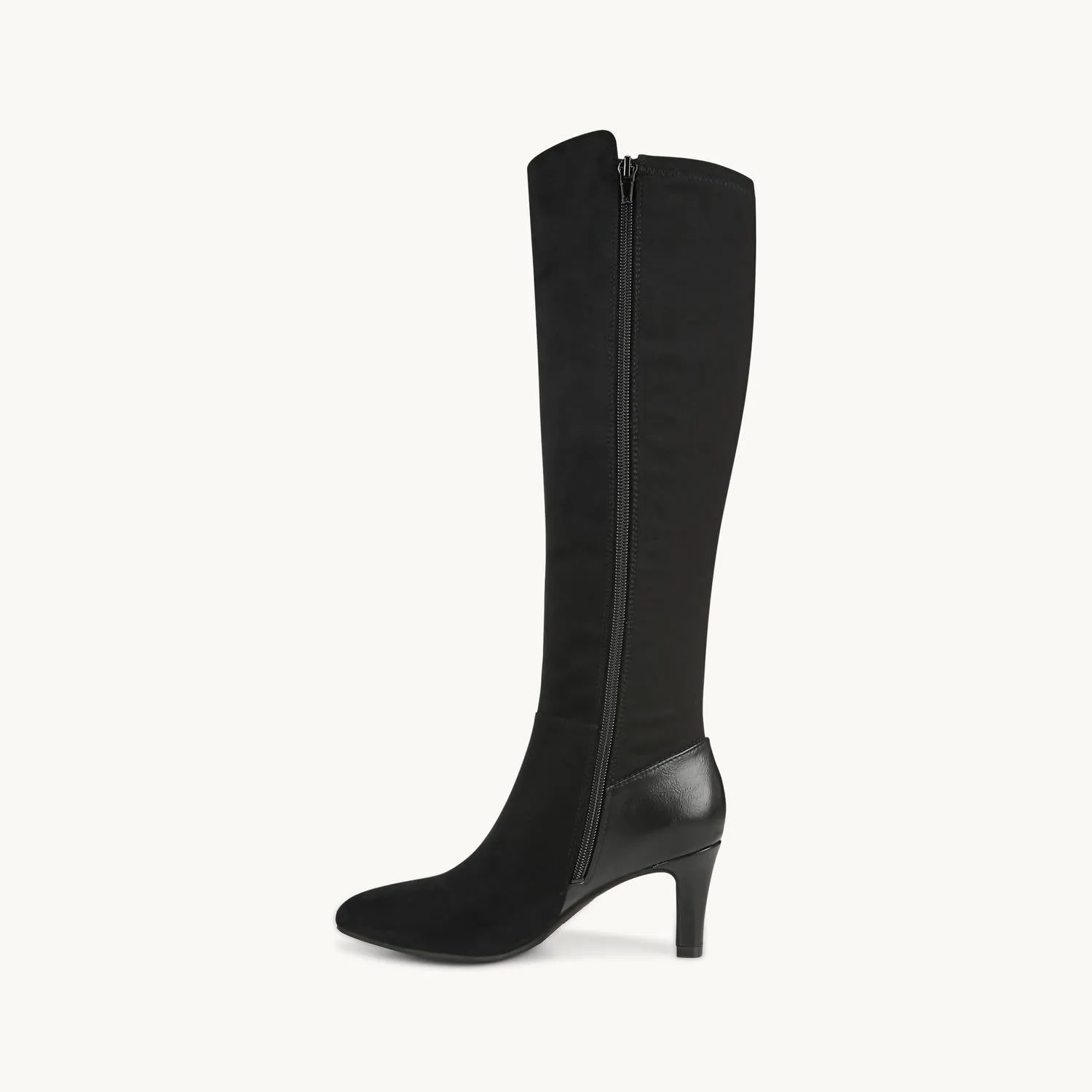 Women's Gracie Wide Calf Boot In Black