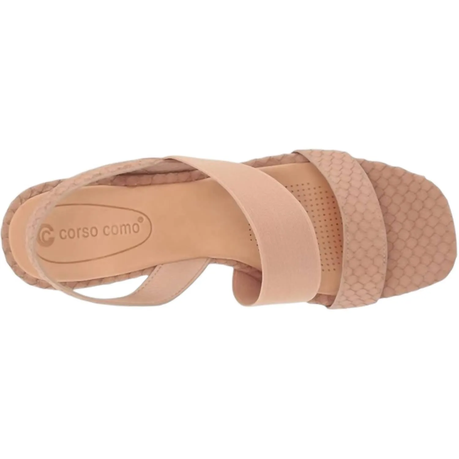 Women's Hally2 Heeled Sandal In Latte Fanci Snake