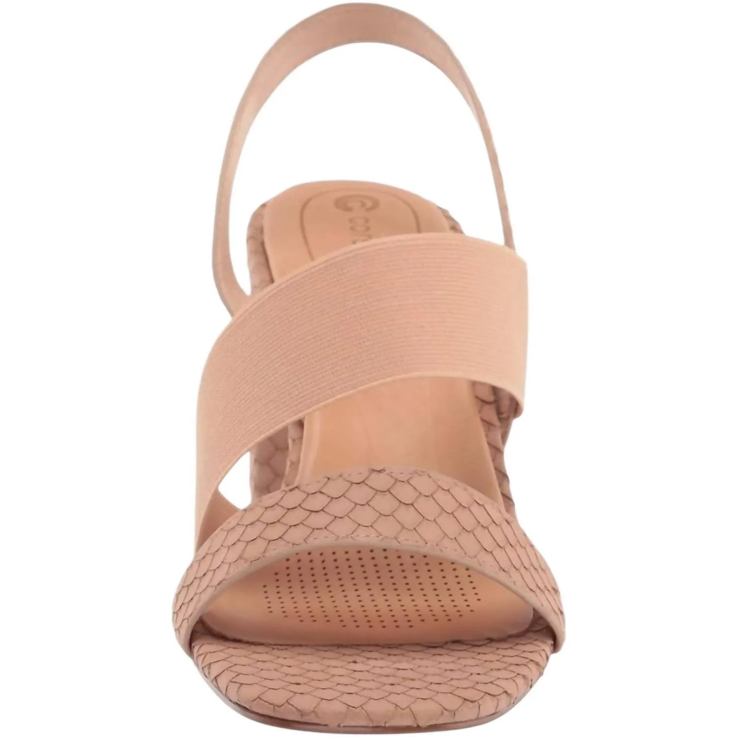 Women's Hally2 Heeled Sandal In Latte Fanci Snake