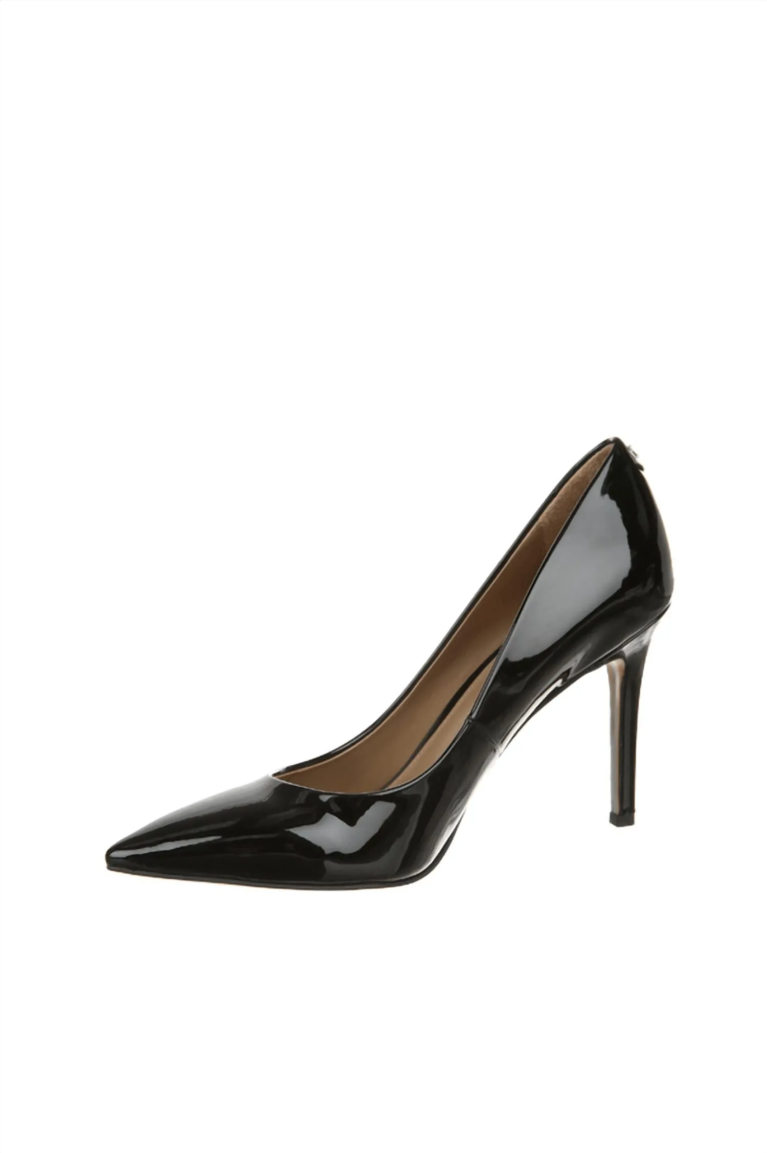 Women's Hazel Pointed Toe Heel In Black Patent