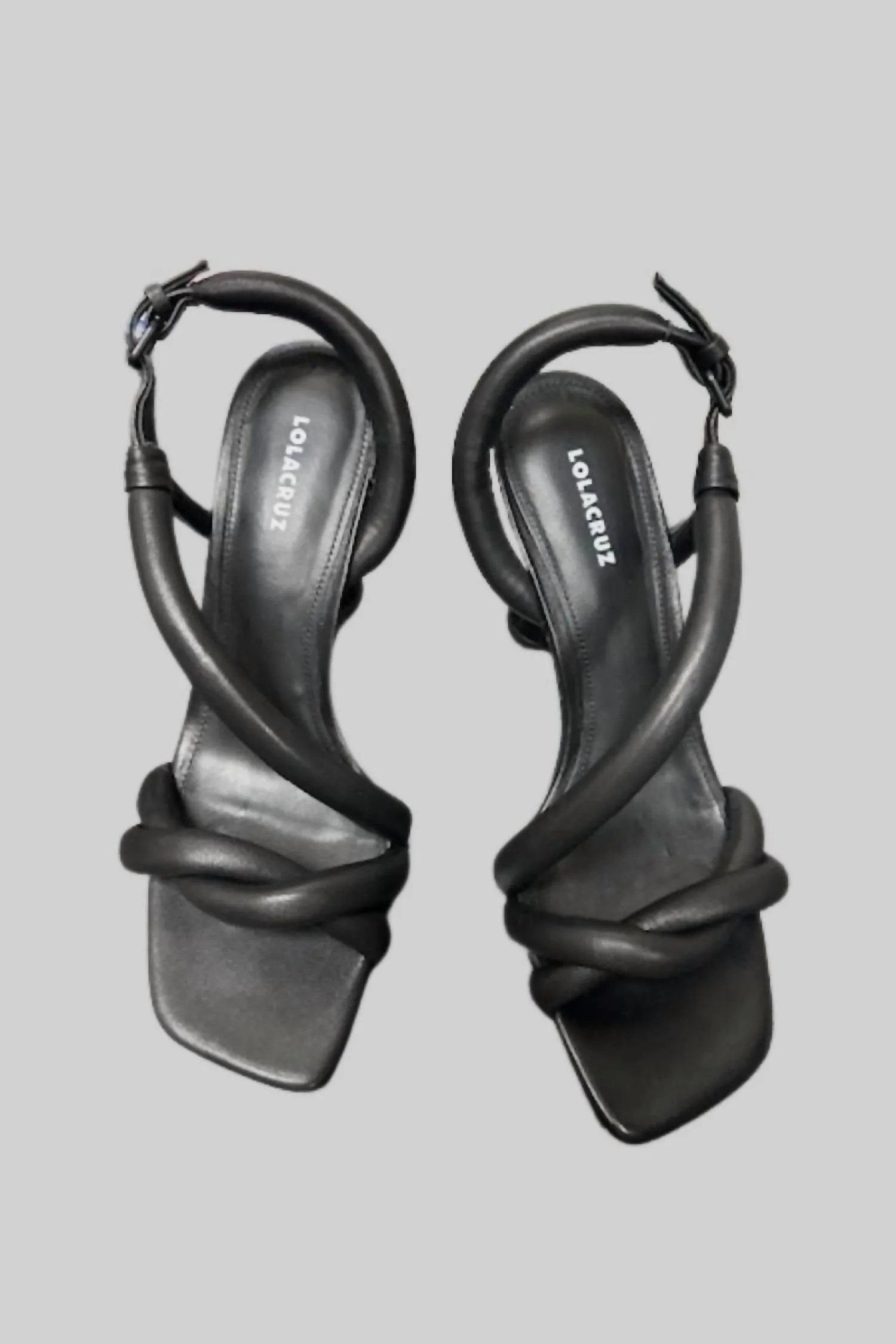 Women's Heeled Sandal In Black