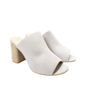Women's Helena Heeled Sandal In Ice Suede