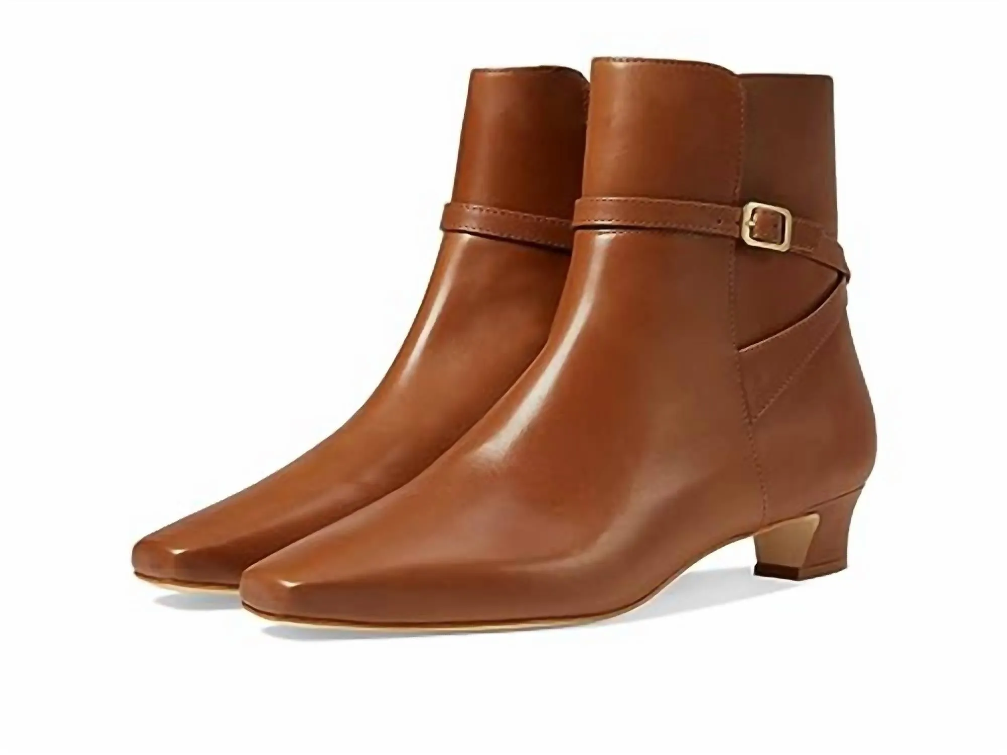 Women's Houston Boots - Medium In Luggage Antique Calf