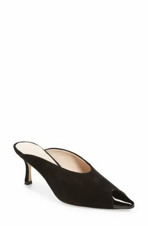 Women's Janie Suede Heels In Black Suede
