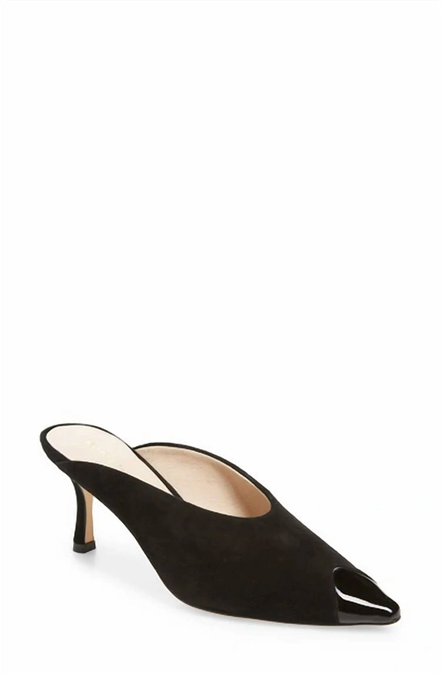 Women's Janie Suede Heels In Black Suede