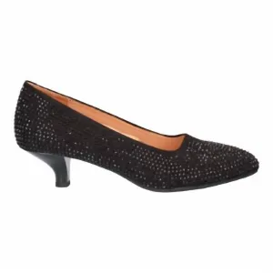 Women's Kavan Heeled Pumps In Black Raindrop
