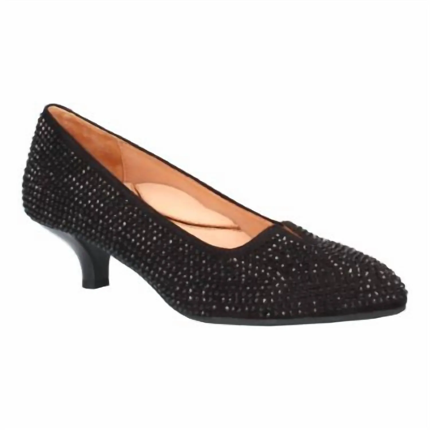 Women's Kavan Heeled Pumps In Black Raindrop