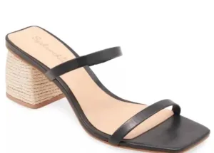 Women's Kharis Square Toe Heels In Black