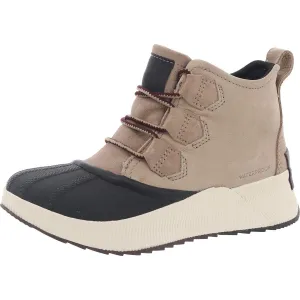 Womens Lace-Up Man Made Winter & Snow Boots