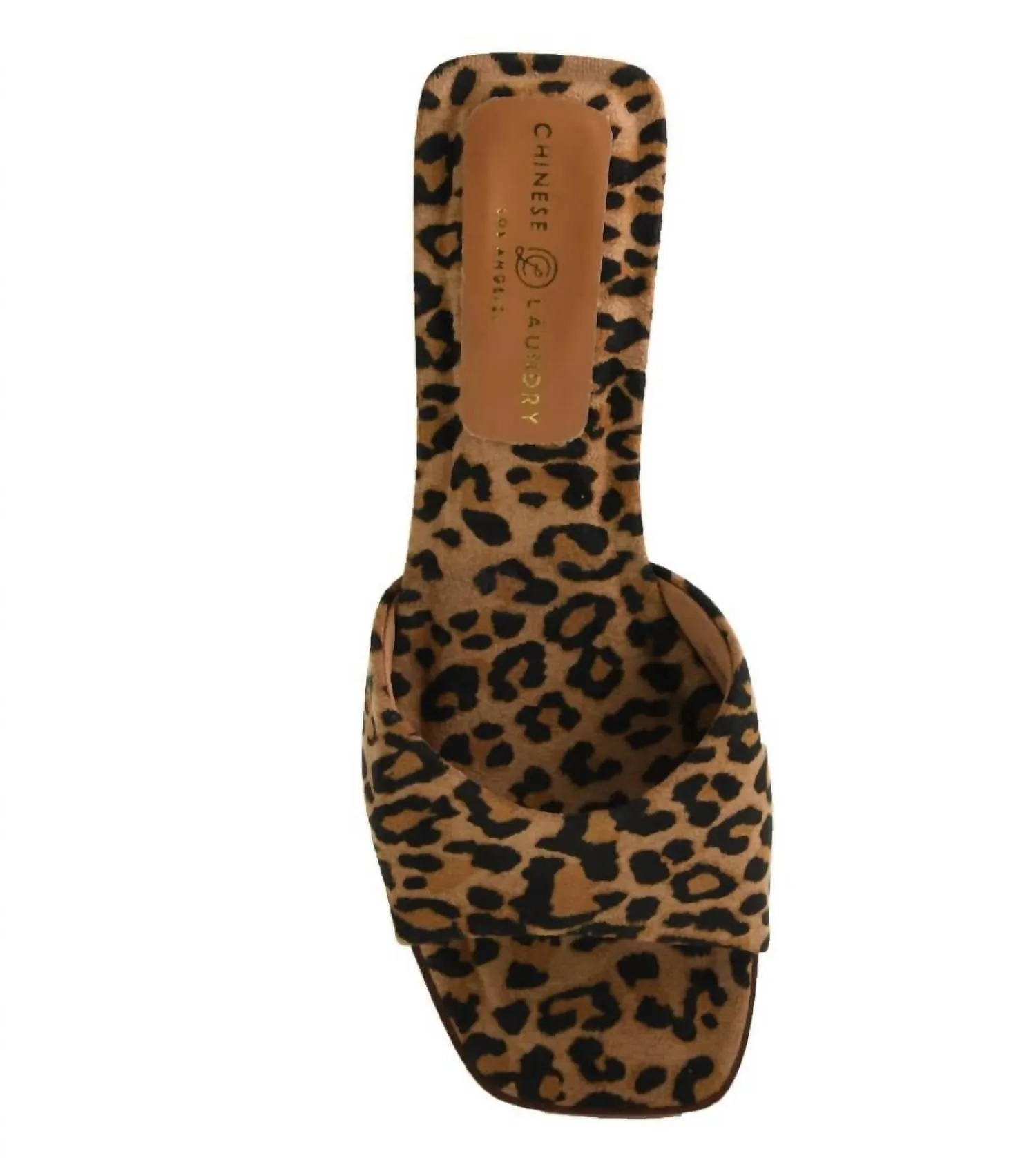 Women's Leopard Block Heel