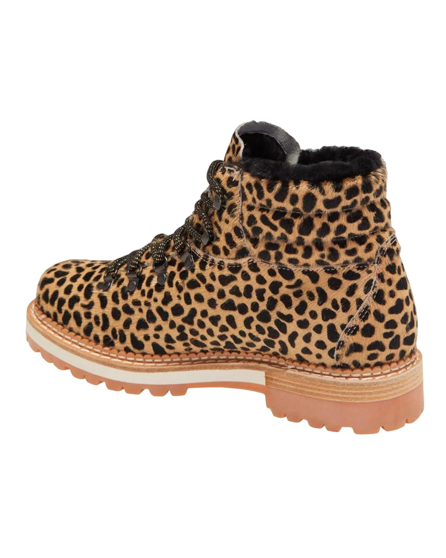 Women's Leopard Print Marlena Shearling Boot In Multicolor