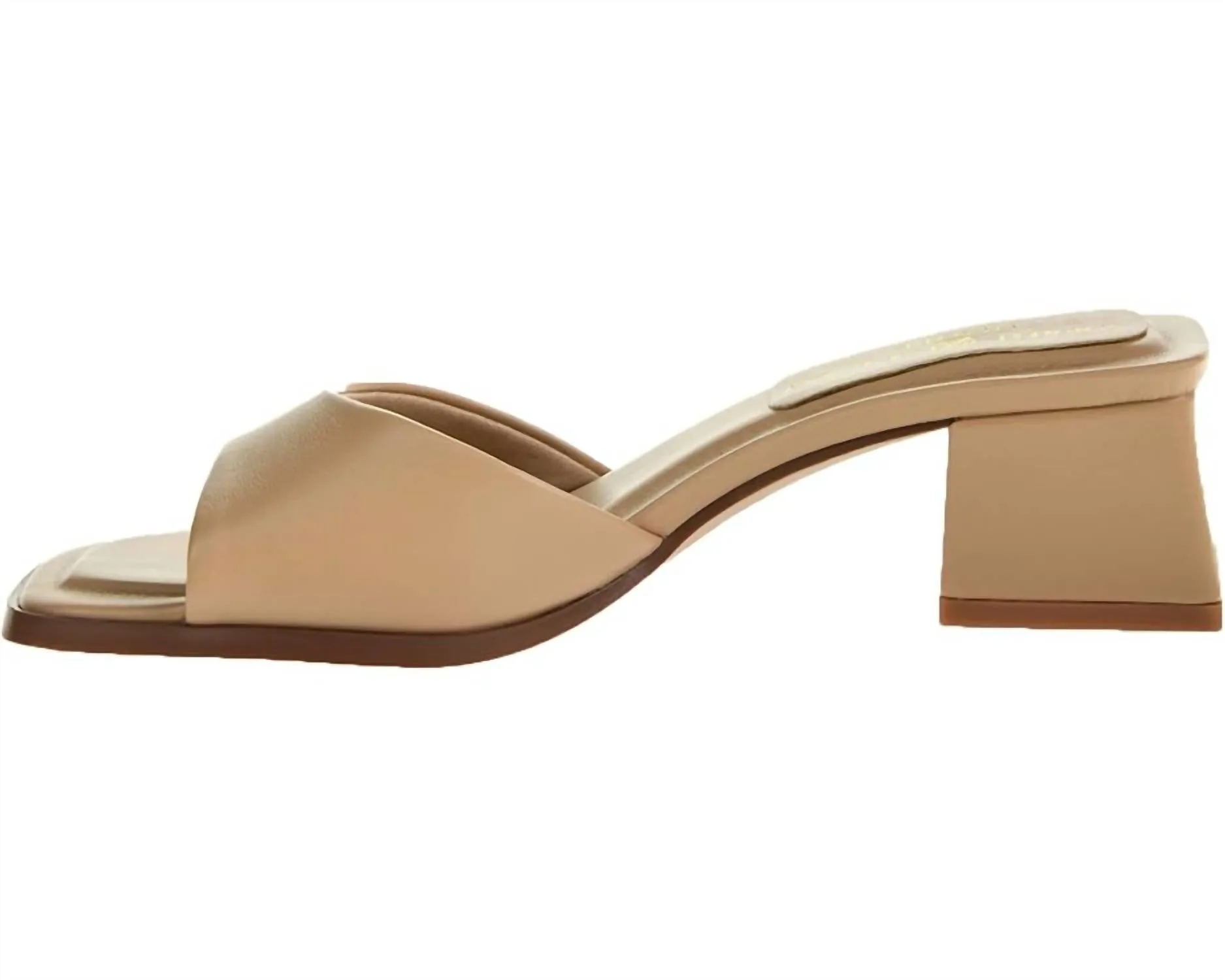 Women's Linda Squared Toe Heels In Nude