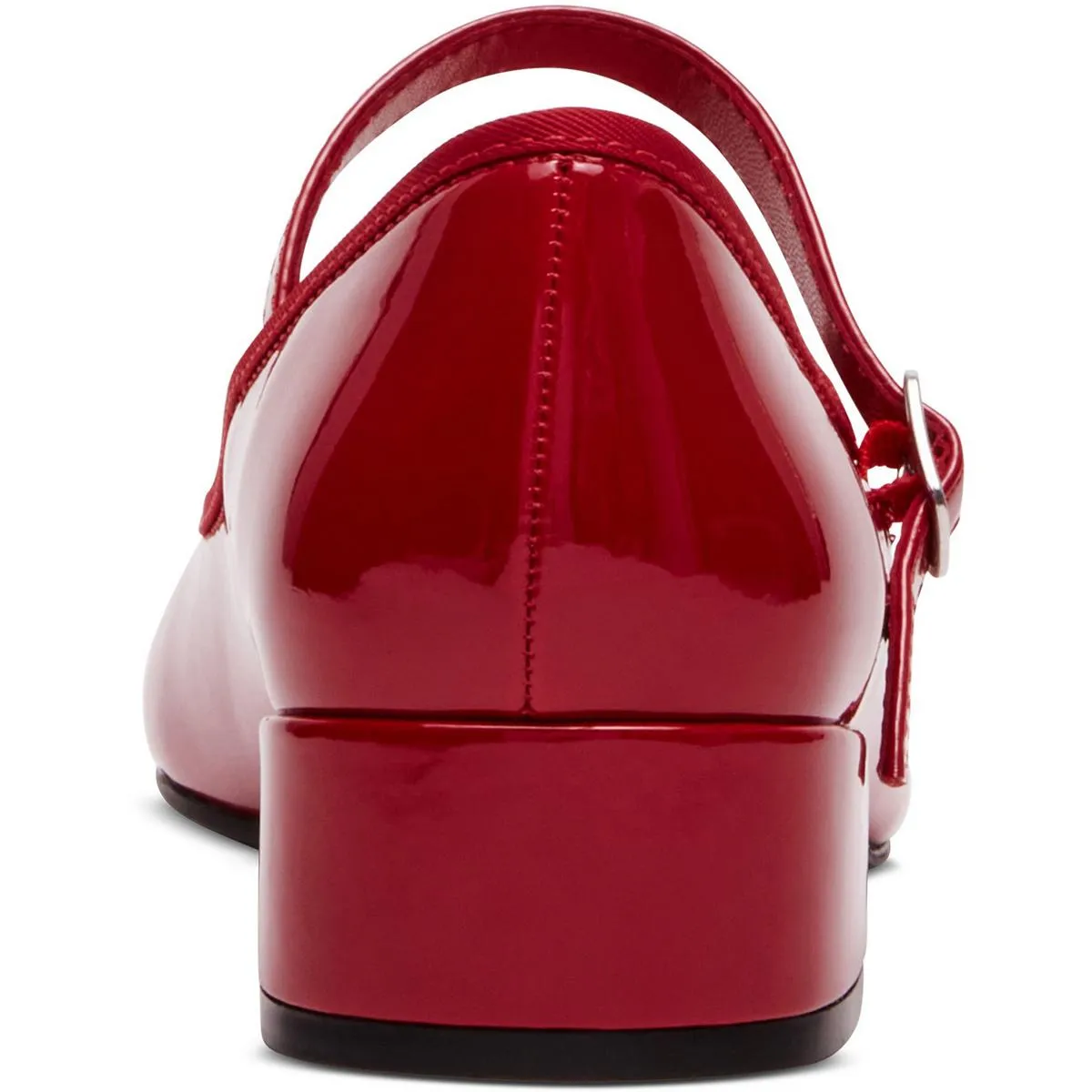 Womens Man Made Block Heels