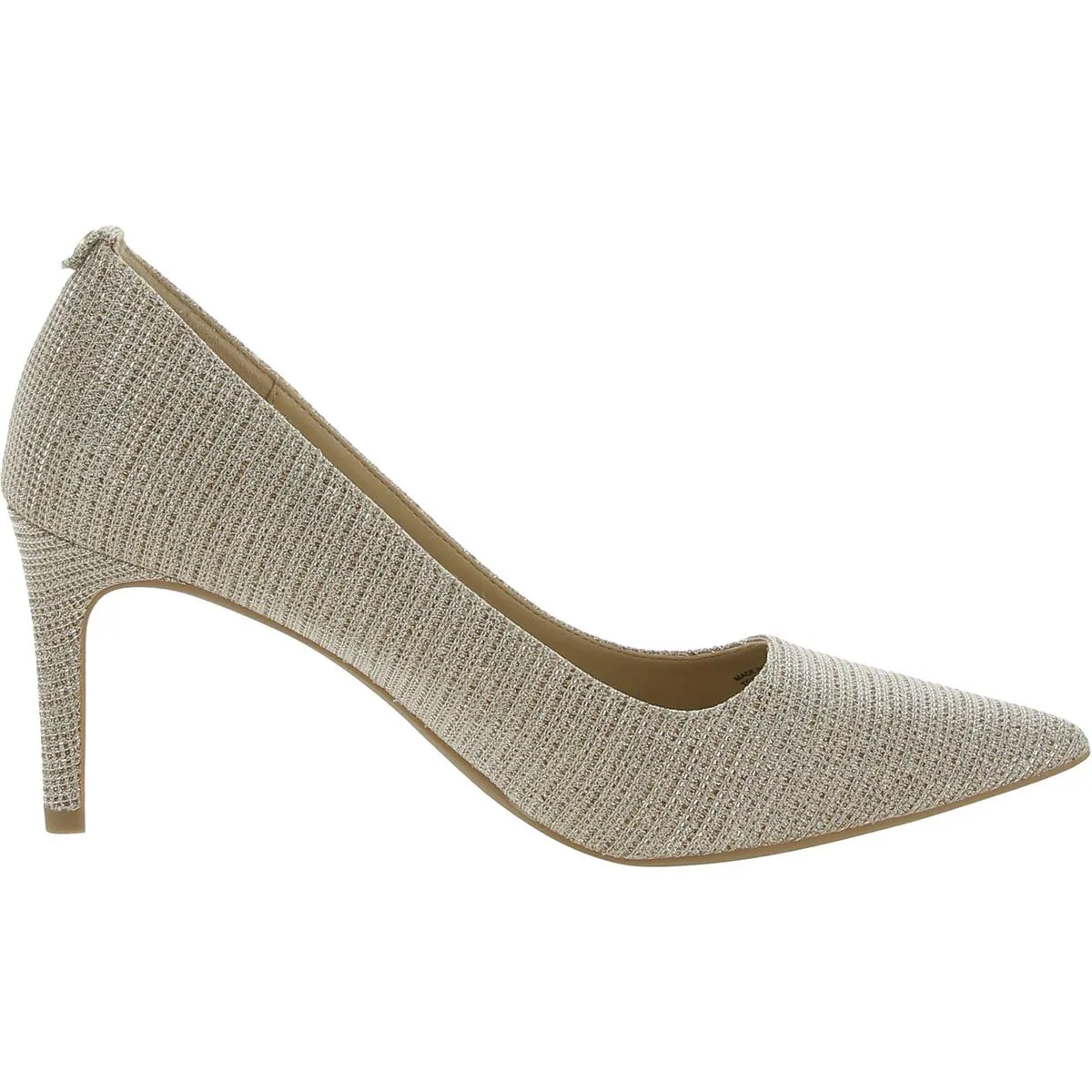 Womens Metallic Mesh Pumps