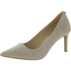 Womens Metallic Mesh Pumps