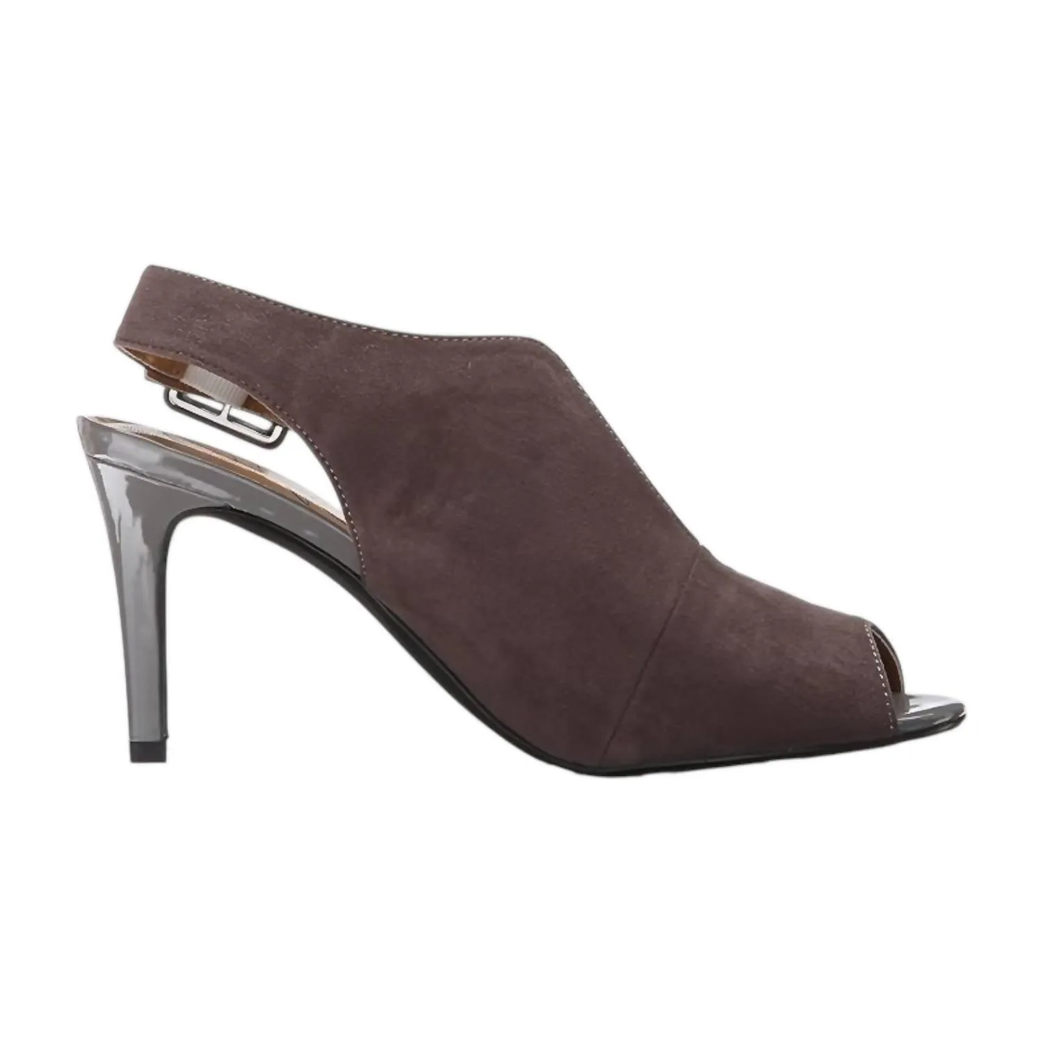 Women's Myra Pump Heel In Gray Suede
