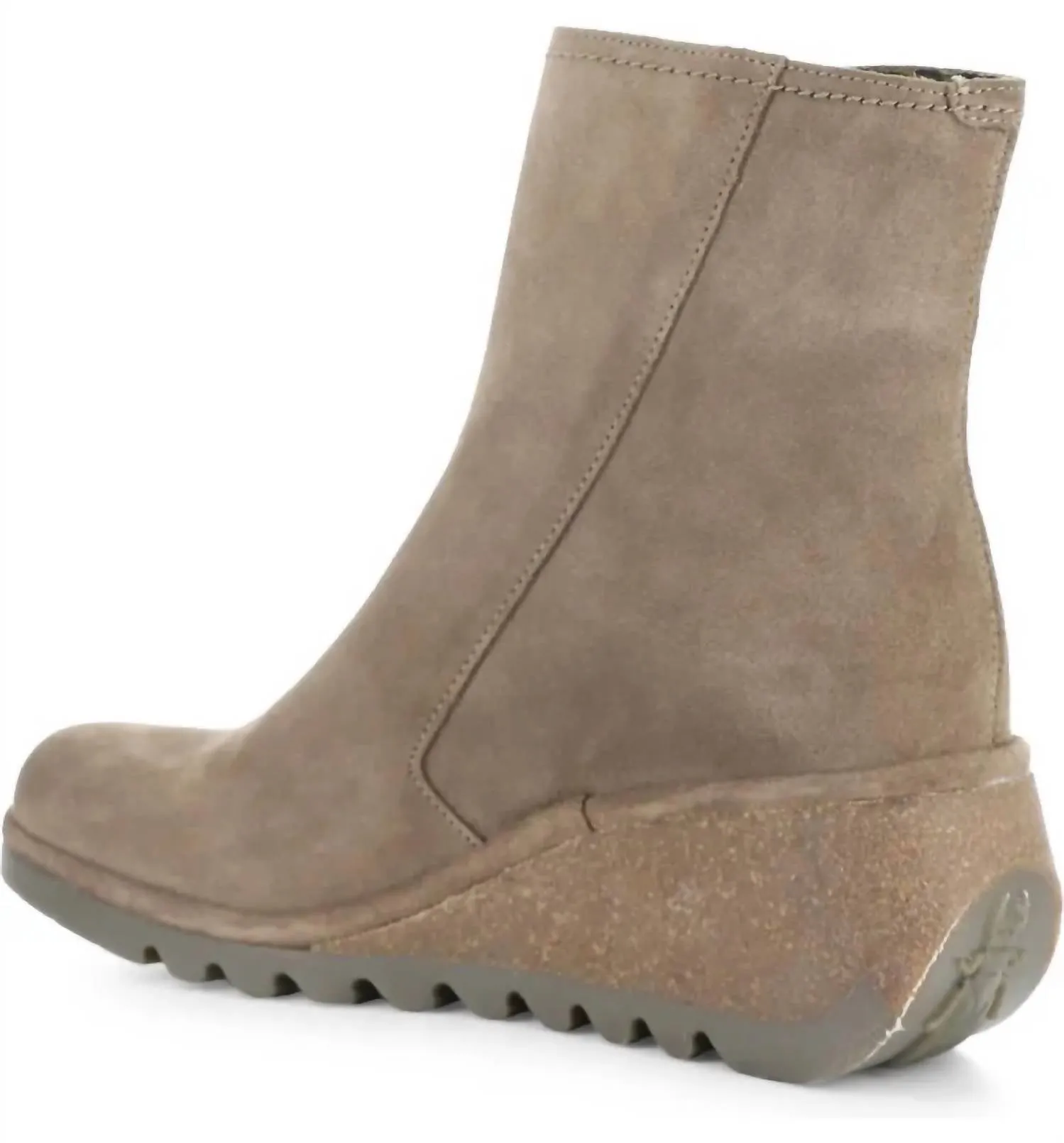 Women's Nela Zip Up Ankle Boots In Taupe