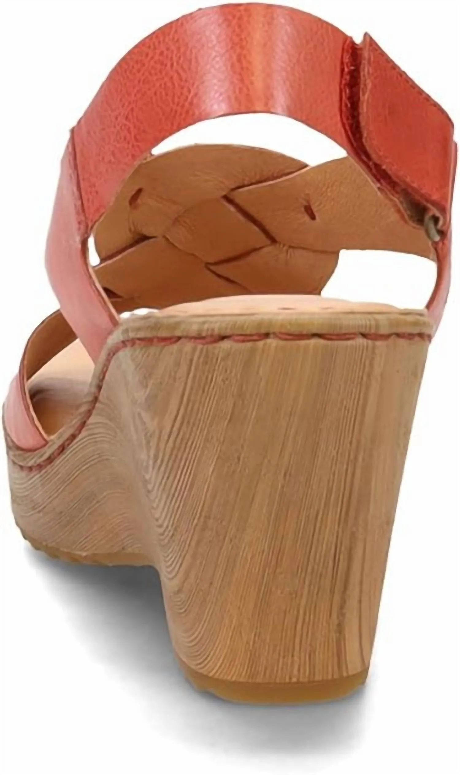 Women's Nina Sandals In Rust Cayenne