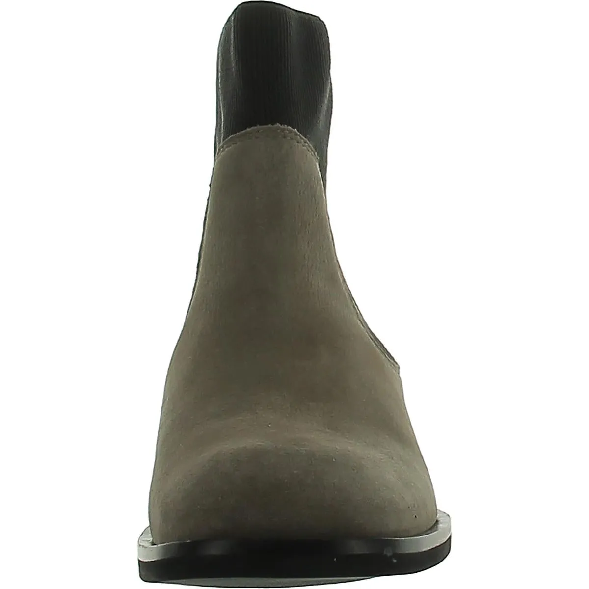 Womens Nubuck Stretch Chelsea Boots
