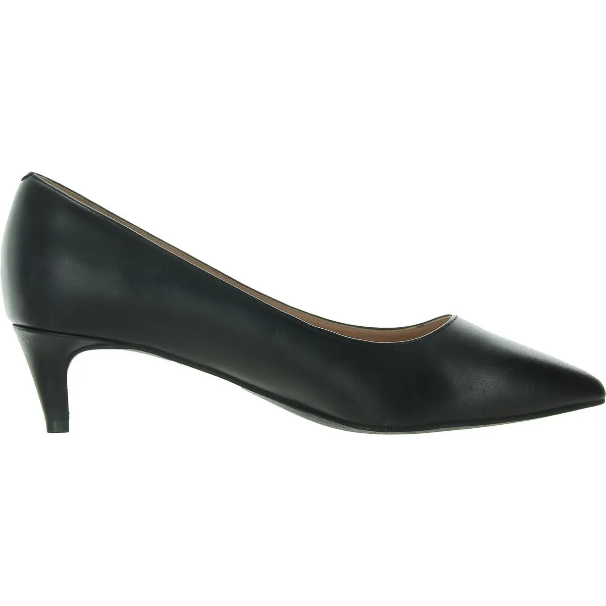 Womens Padded Insole Kitten Heels