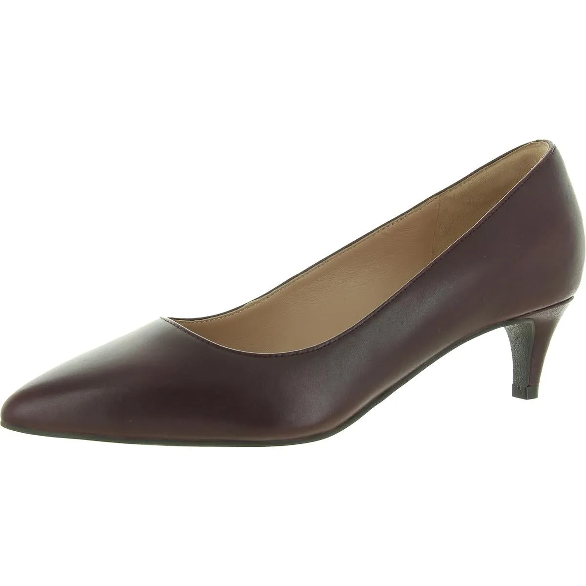 Womens Padded Insole Kitten Heels