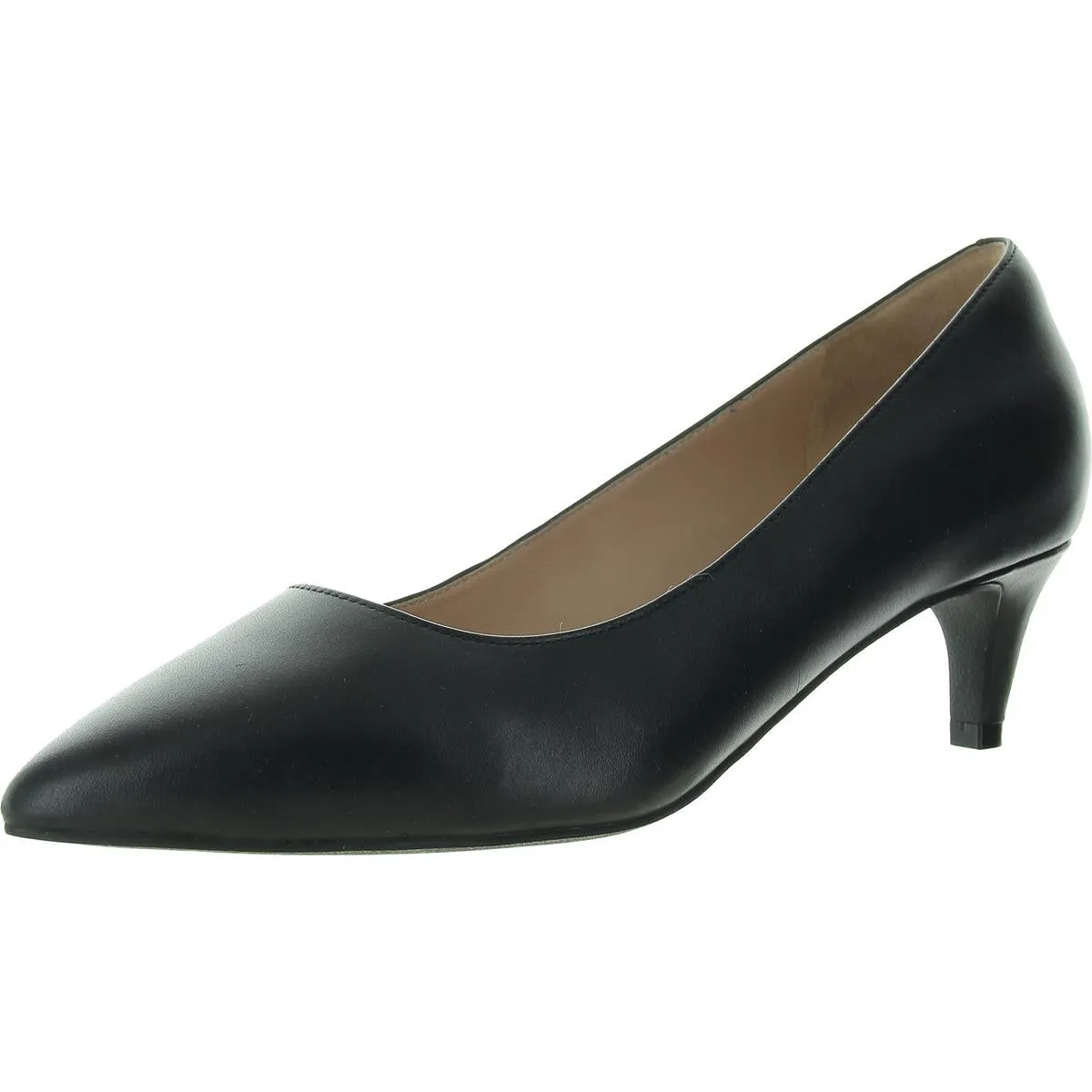 Womens Padded Insole Kitten Heels