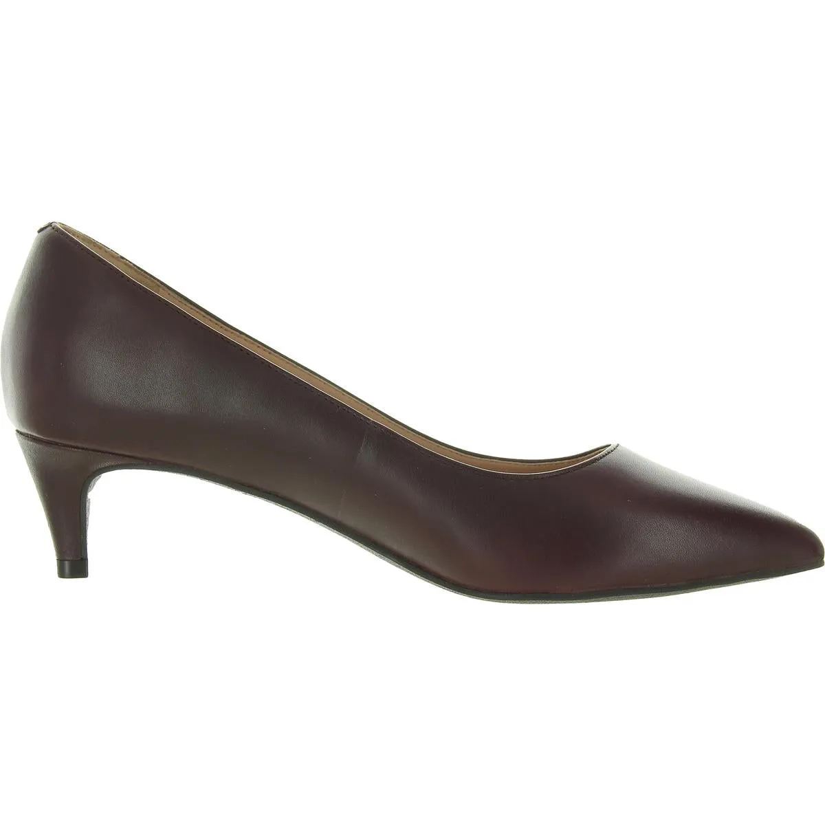 Womens Padded Insole Kitten Heels